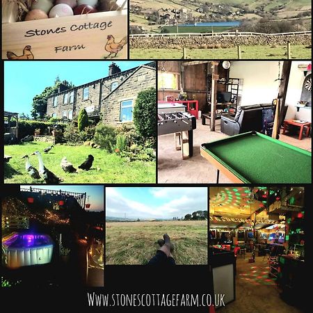 Stones Cottage Farm, Nr Haworth, Family Friendly, Work Friendly, Gaming Barn, Crafting, Free Wifi, Free Parking, Ev Point Oxenhope Eksteriør bilde