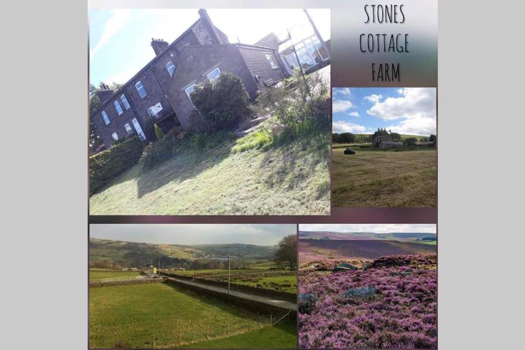 Stones Cottage Farm, Nr Haworth, Family Friendly, Work Friendly, Gaming Barn, Crafting, Free Wifi, Free Parking, Ev Point Oxenhope Eksteriør bilde