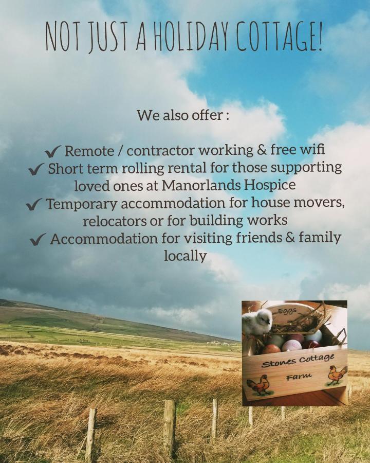 Stones Cottage Farm, Nr Haworth, Family Friendly, Work Friendly, Gaming Barn, Crafting, Free Wifi, Free Parking, Ev Point Oxenhope Eksteriør bilde